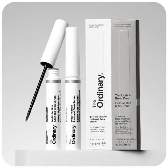 سرم تقویت کننده مژه و ابرو اوردینری مولتی پپتید لش اند برو